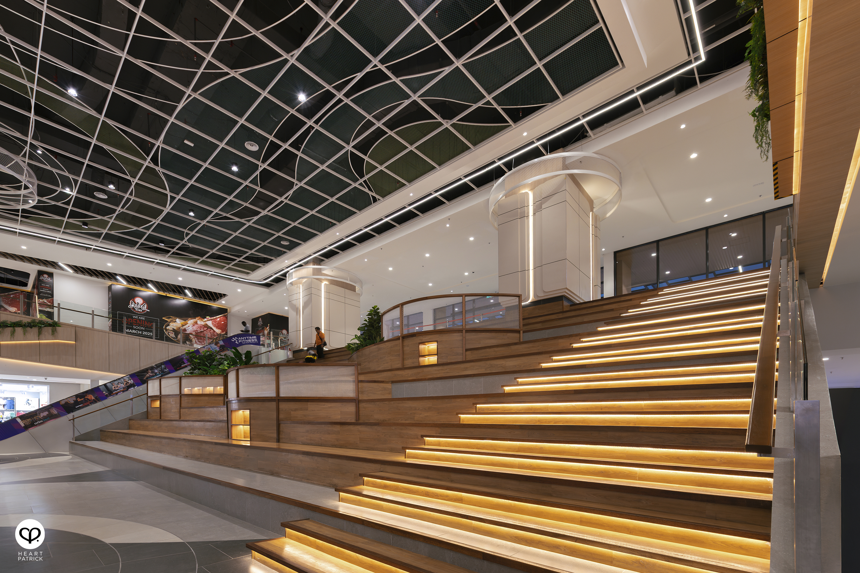 heartpatrick shopping mall retail interior photography 168 park mall selayang designtone