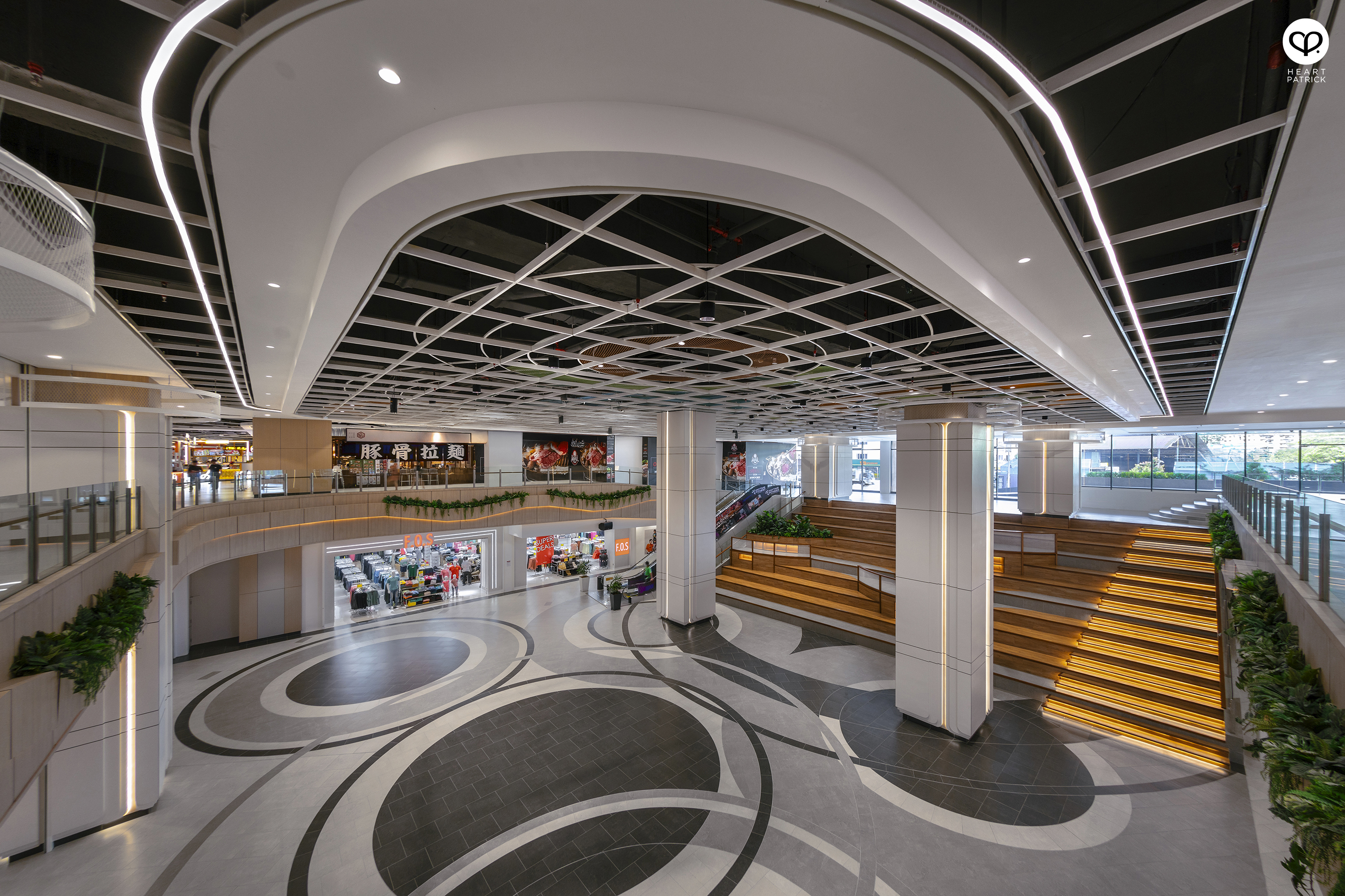 heartpatrick shopping mall retail interior photography 168 park mall selayang designtone