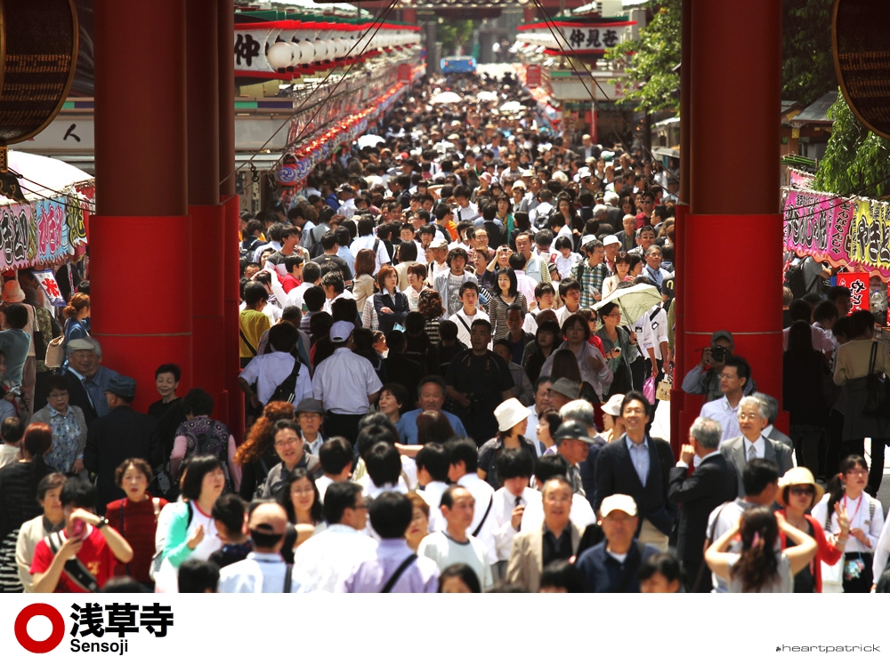 heartpatrick tokyo japan asakusa sensoji