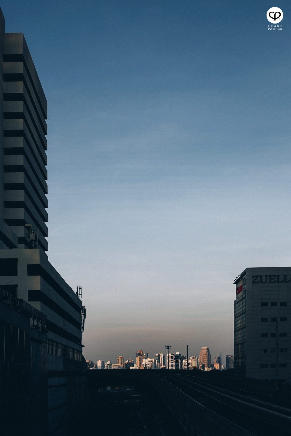bangkok travel photography the fah condo ari industrial concrete ceiling exposed pipes
