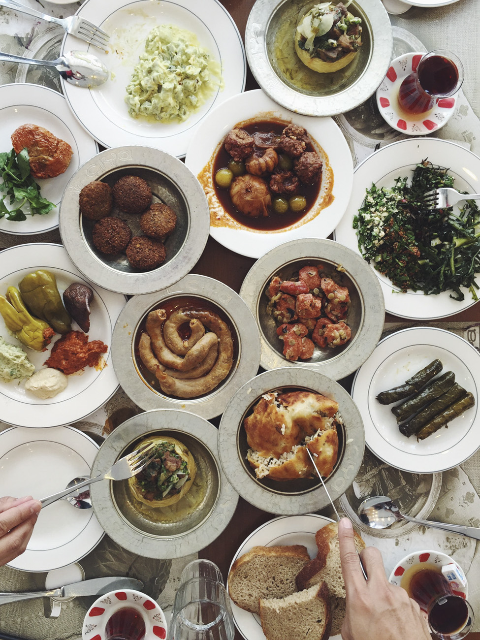 turkey turkish lunch ciya sofrasi