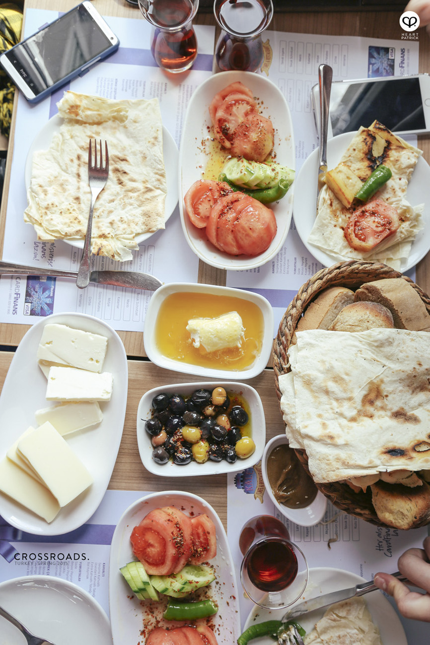 travel turkey istanbul turkish breakfat kale cafe