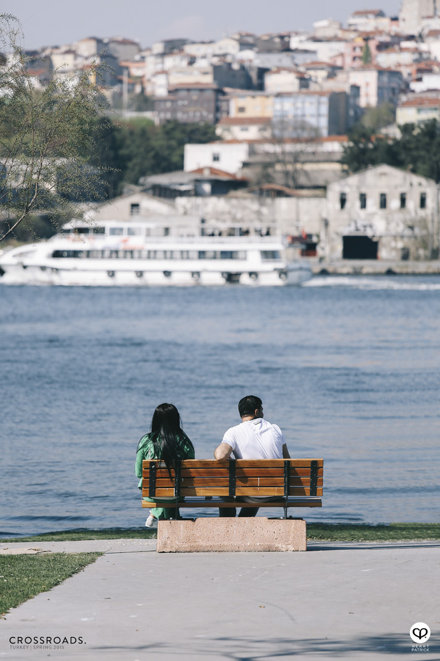 travel turkey istanbul balat sahil park