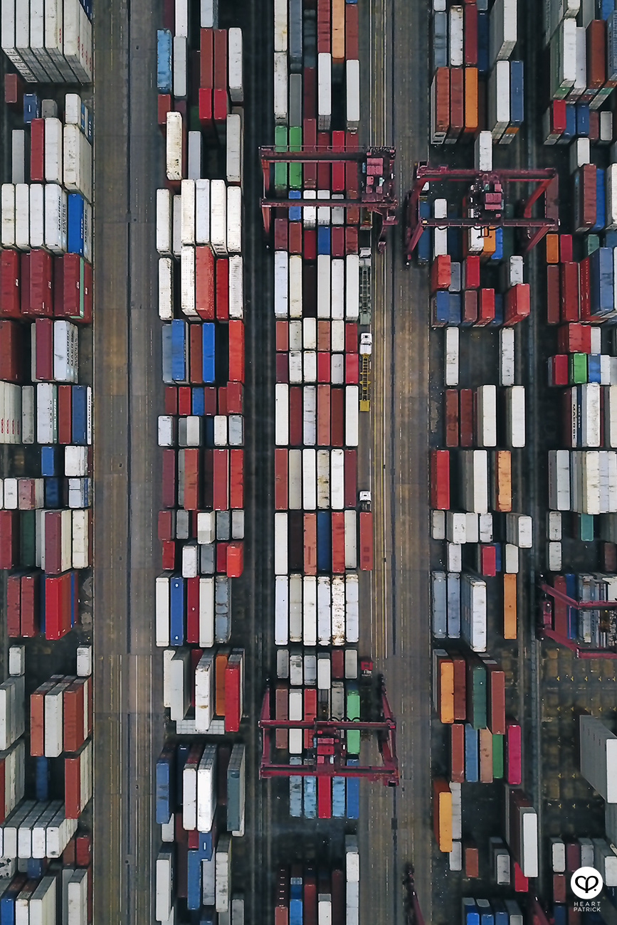 heartpatrick street urban photography hong kong aerial photography mavic pro drone