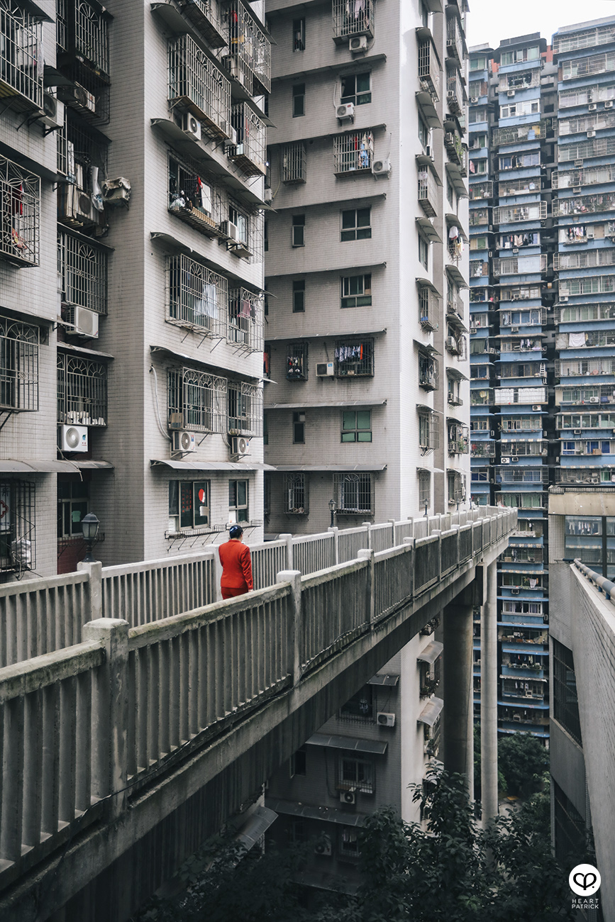 heartpatrick travel chongqing china urban urbanscape architecture street