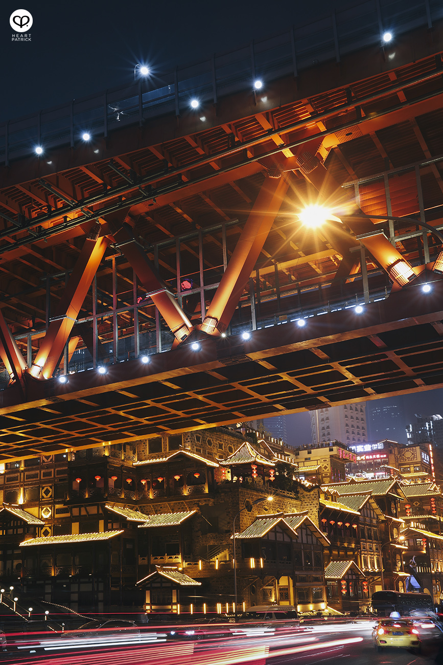 heartpatrick travel chongqing china urban urbanscape architecture street