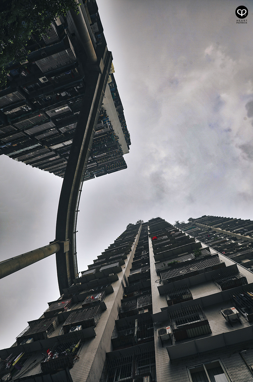 heartpatrick travel chongqing china urban urbanscape architecture street