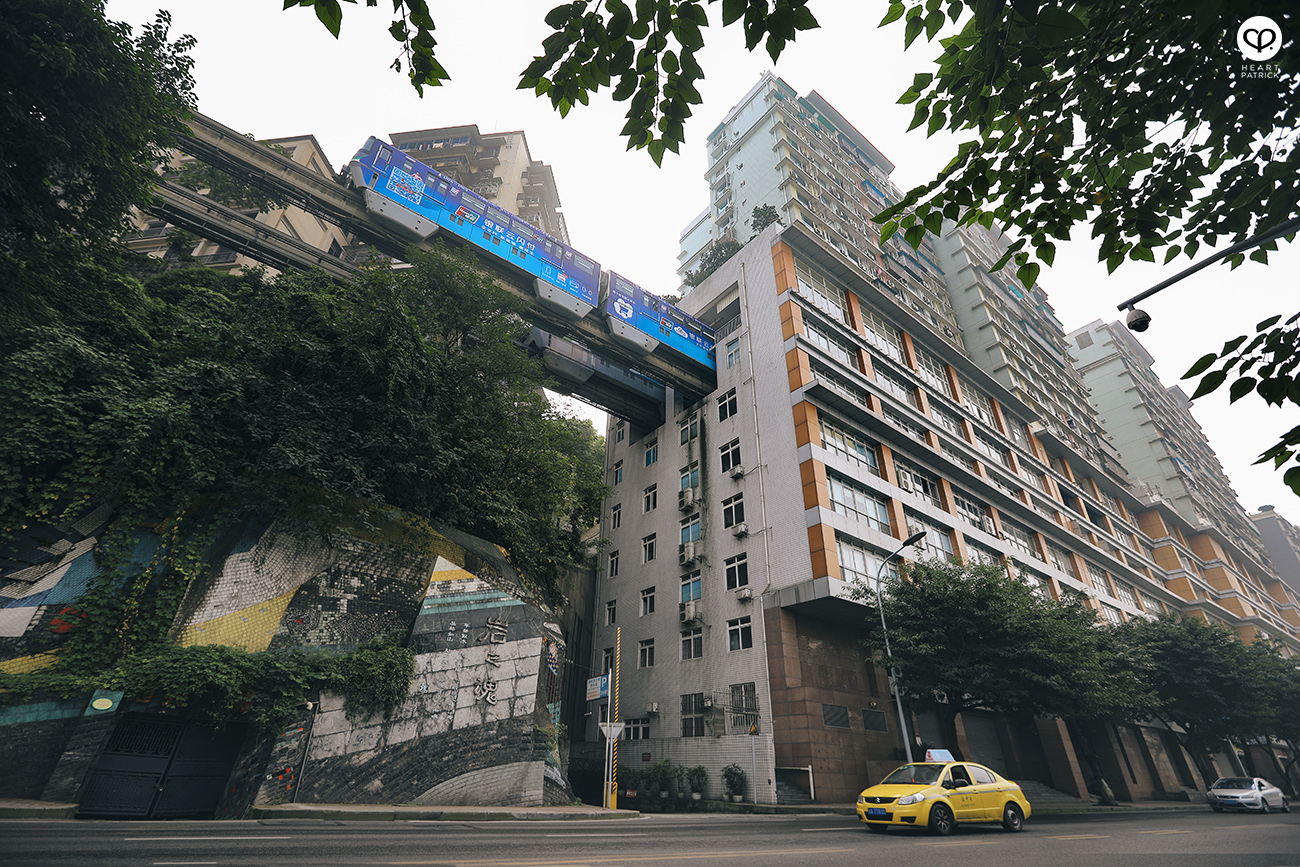 heartpatrick travel chongqing china urban urbanscape architecture street