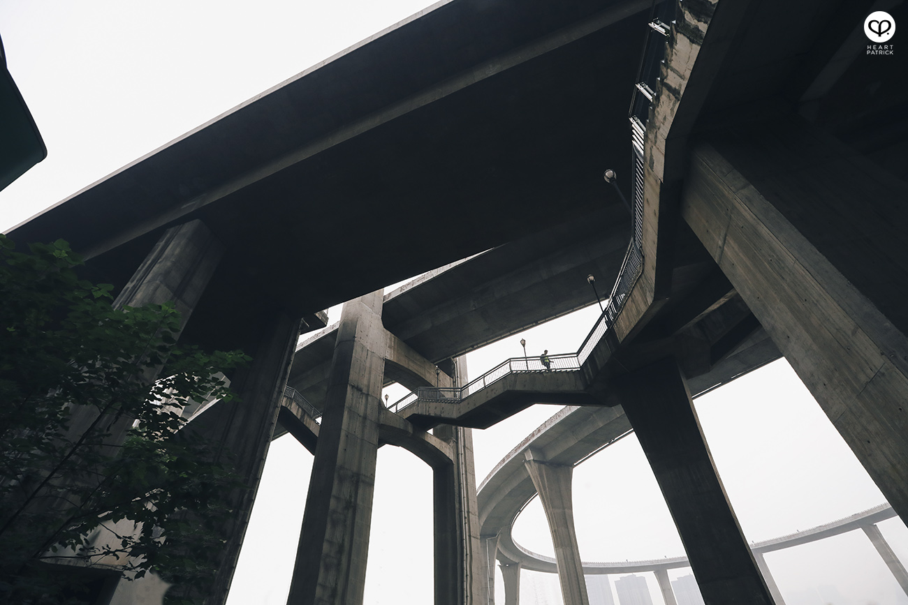 heartpatrick travel chongqing china urban urbanscape architecture street