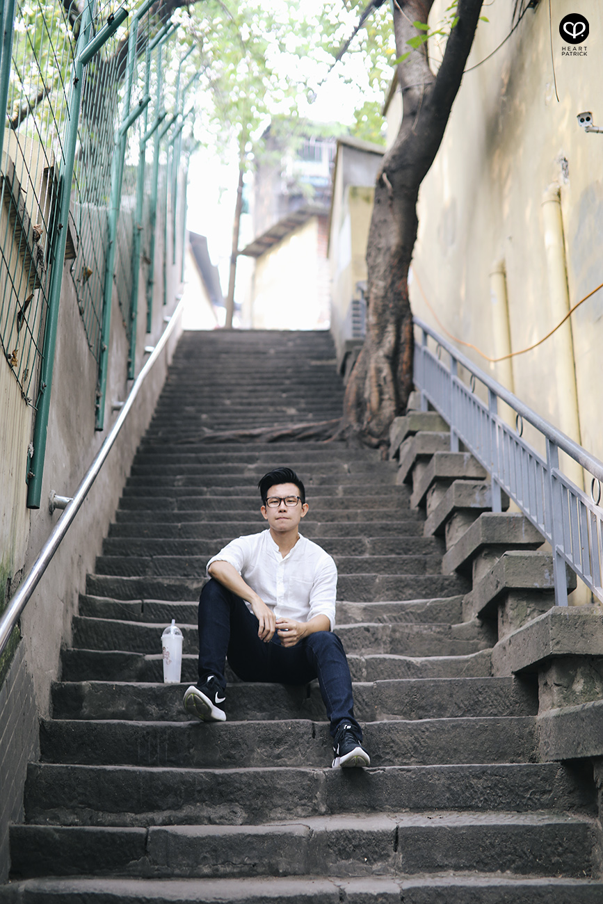 heartpatrick travel chongqing china urban urbanscape architecture street