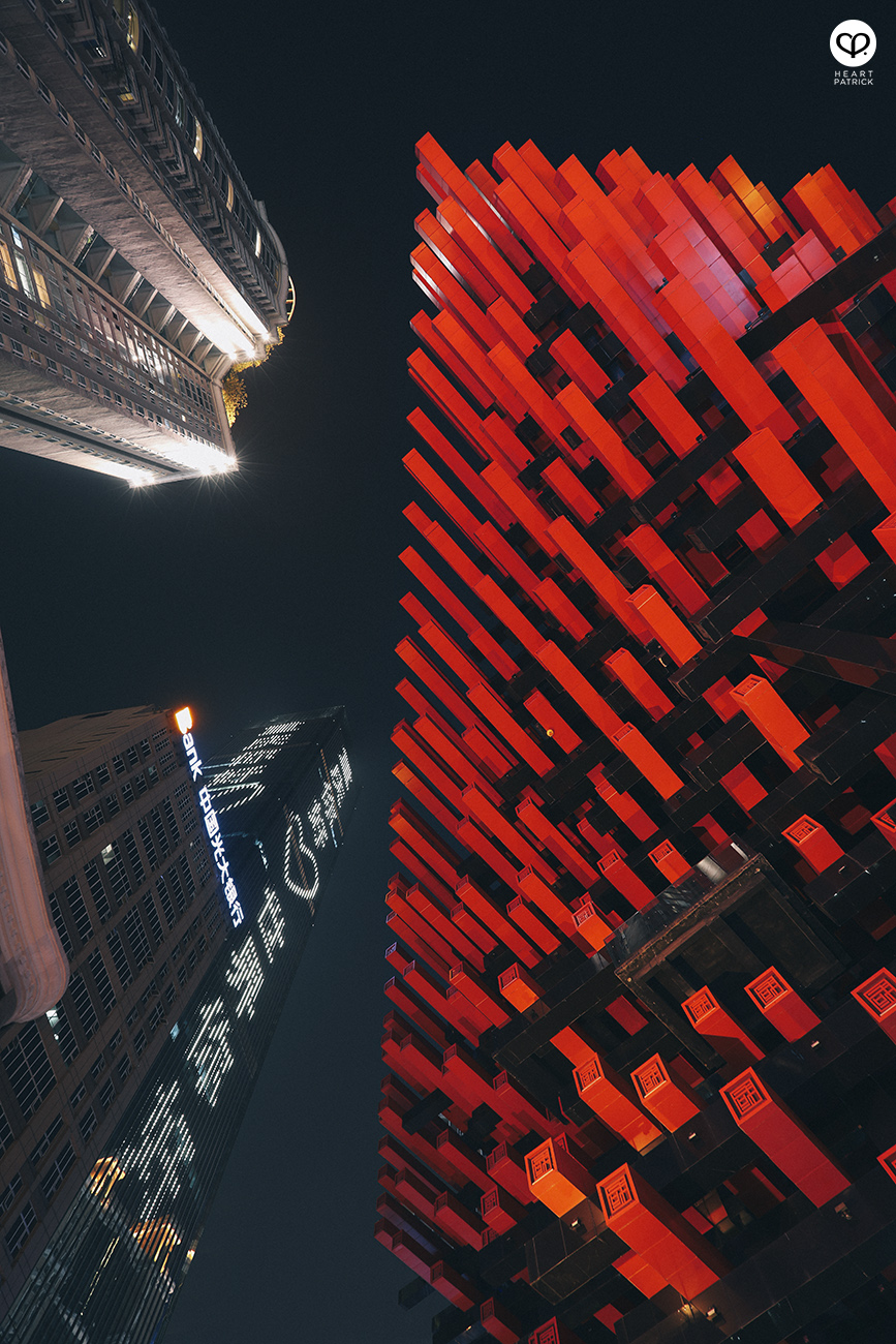 heartpatrick travel chongqing china urban urbanscape architecture street