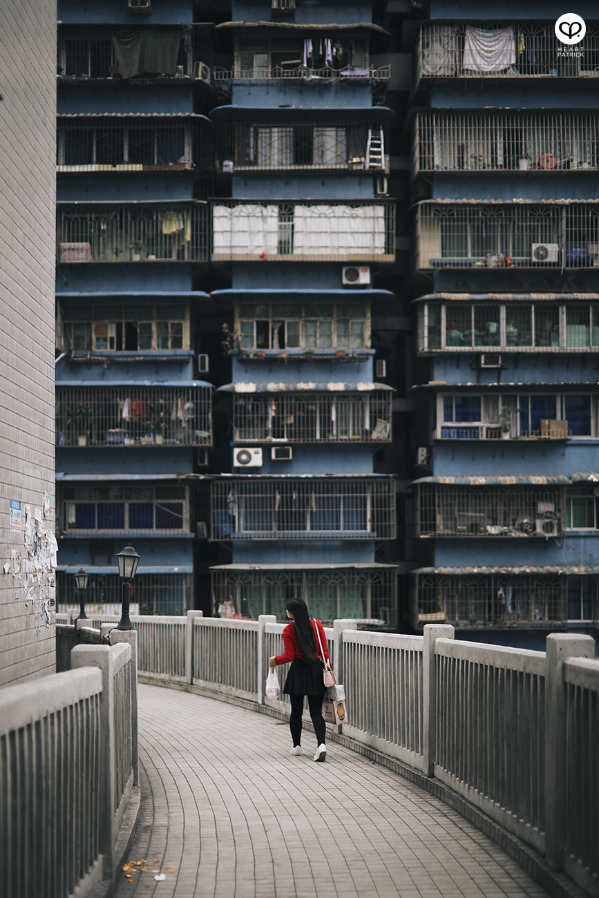 heartpatrick travel chongqing china urban urbanscape architecture street
