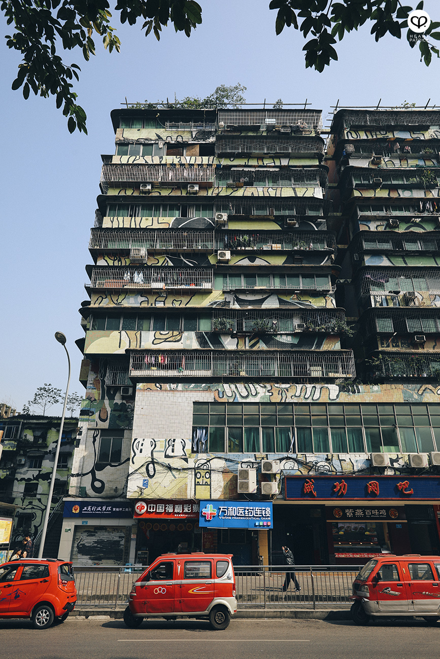 heartpatrick travel chongqing china urban urbanscape architecture street