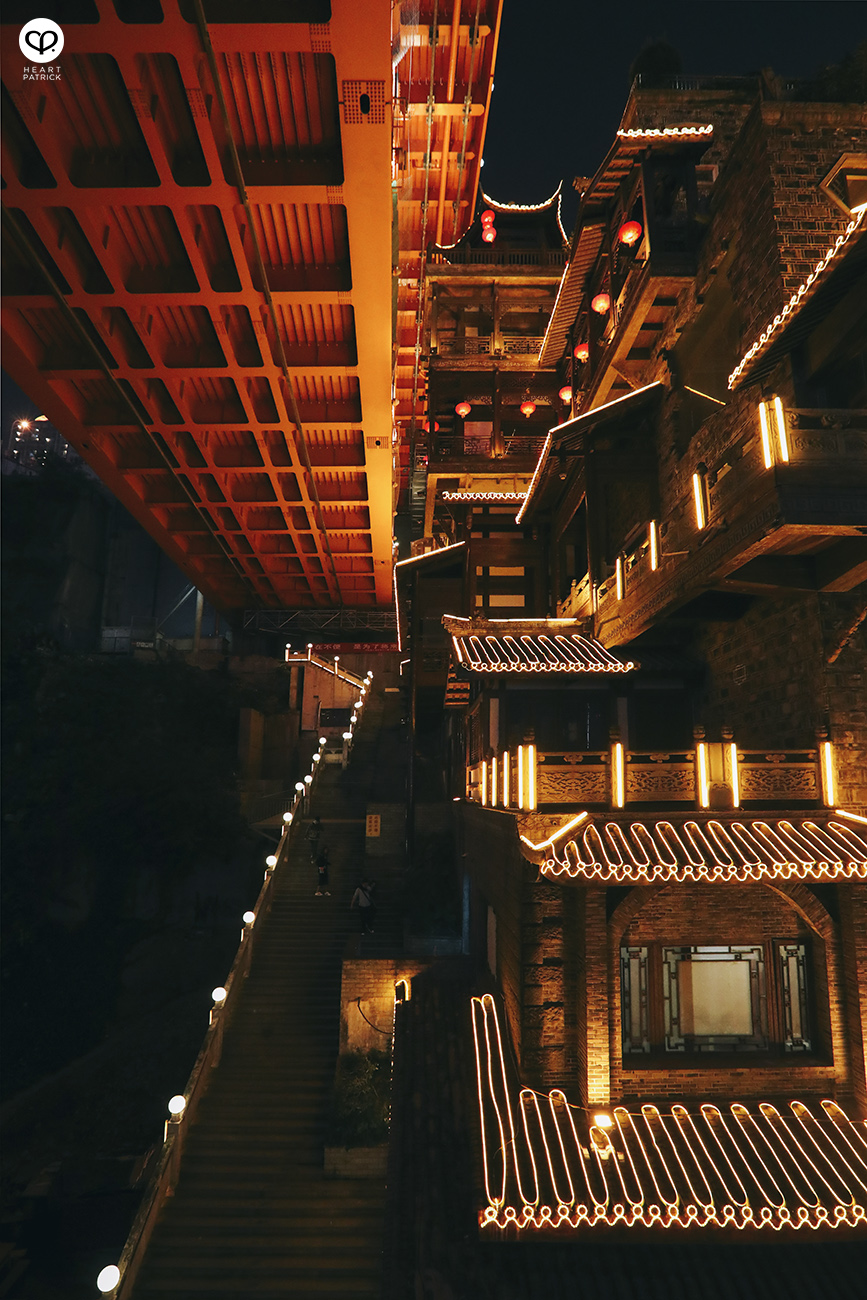 heartpatrick travel chongqing china urban urbanscape architecture street