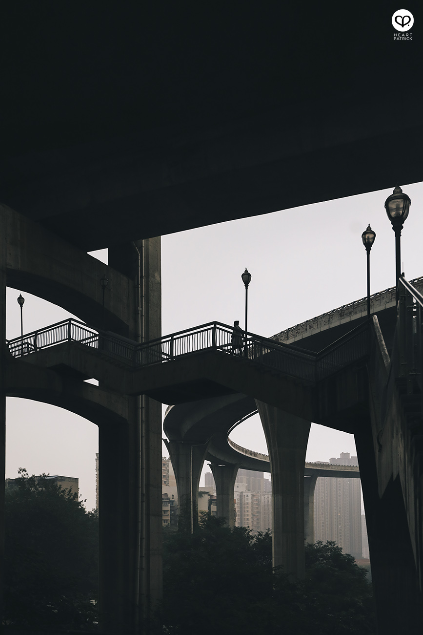 heartpatrick travel chongqing china urban urbanscape architecture street