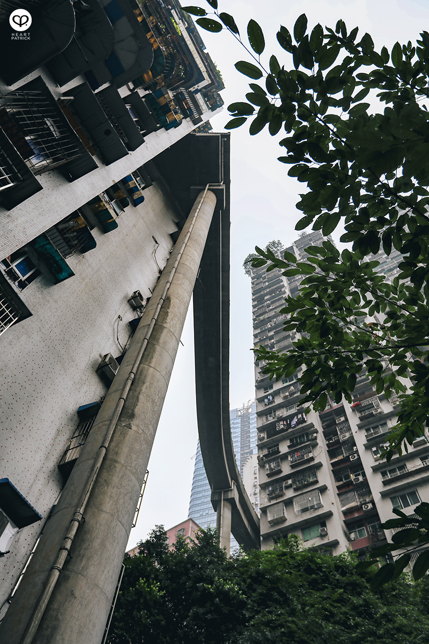 heartpatrick travel chongqing china urban urbanscape architecture street