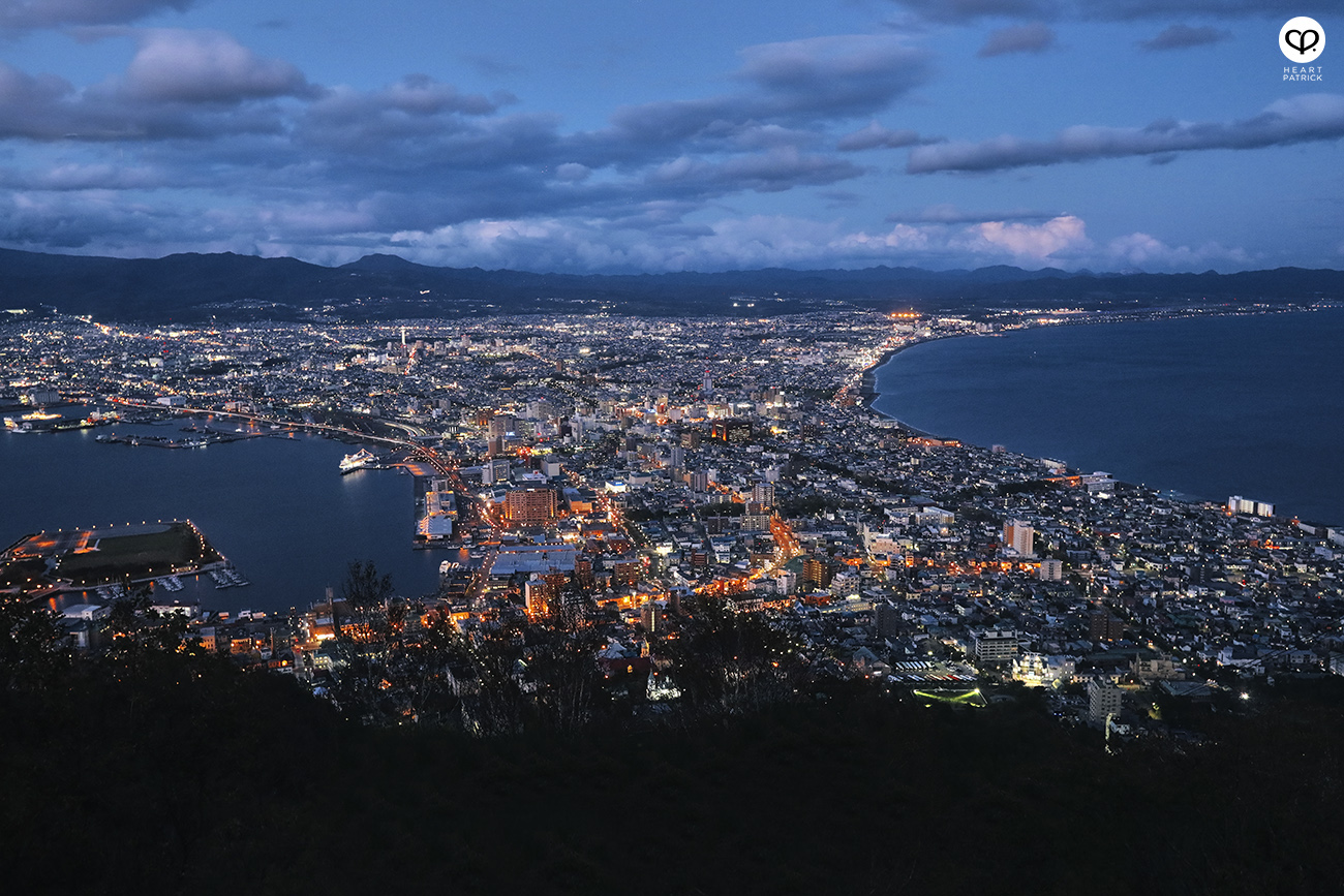 heartpatrick travel photography photojournalism hokkaido japan street mount hakodate night view