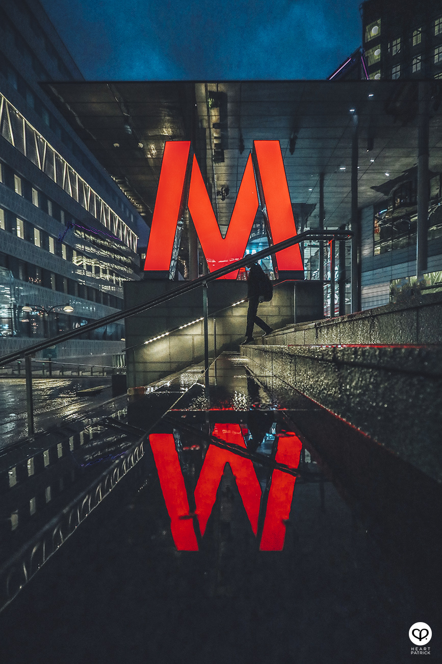 heartpatrick stockholm sweden subway train station underground art