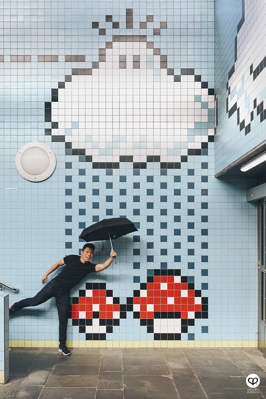 heartpatrick stockholm sweden subway train station underground art