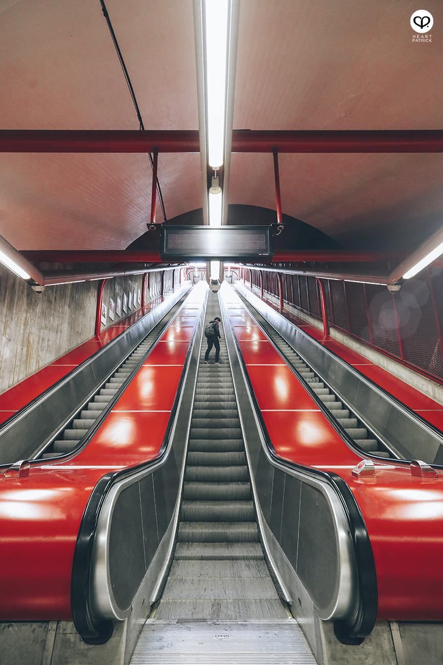 heartpatrick stockholm sweden subway train station underground art