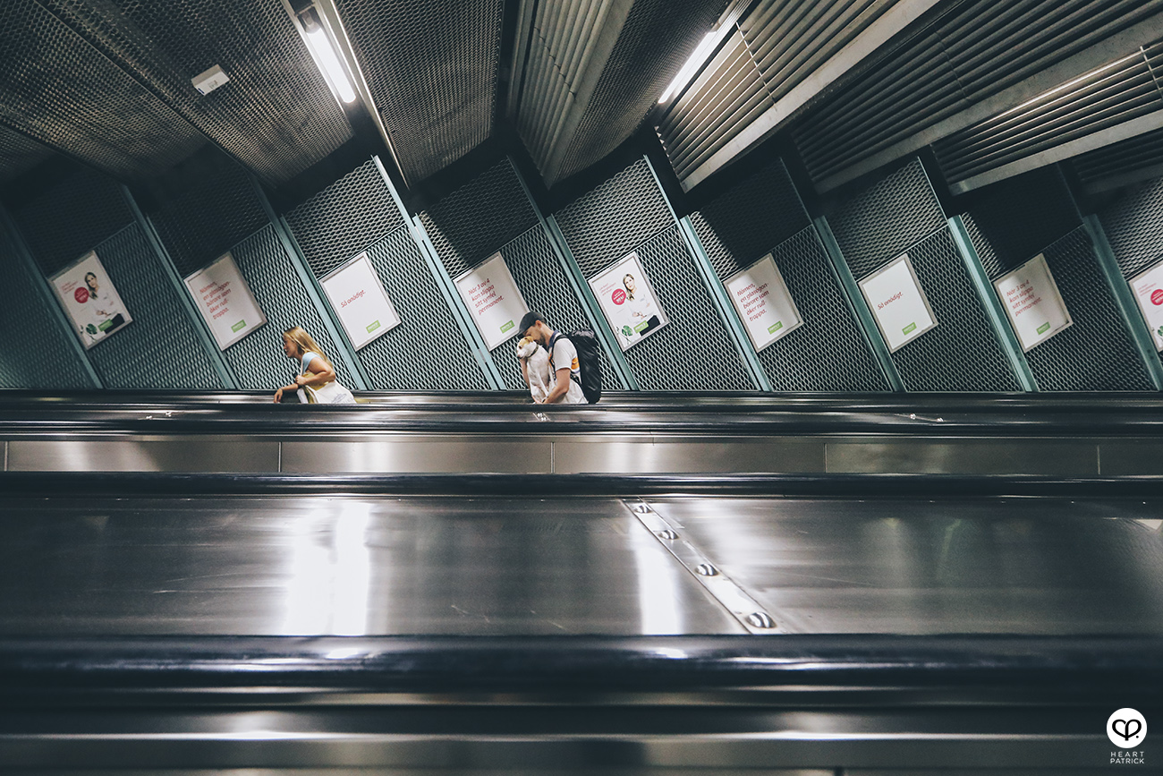 heartpatrick stockholm sweden subway train station underground art