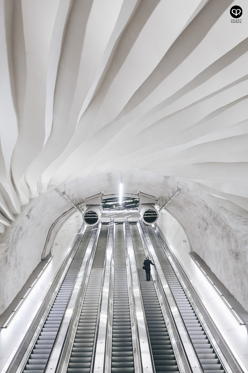 heartpatrick stockholm sweden subway train station underground art