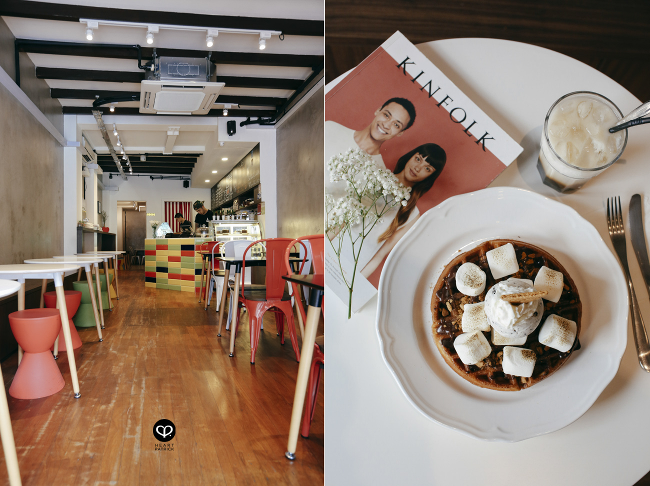 heartpatrick singapore caf� cafehopping dessert waffle twenty grammes