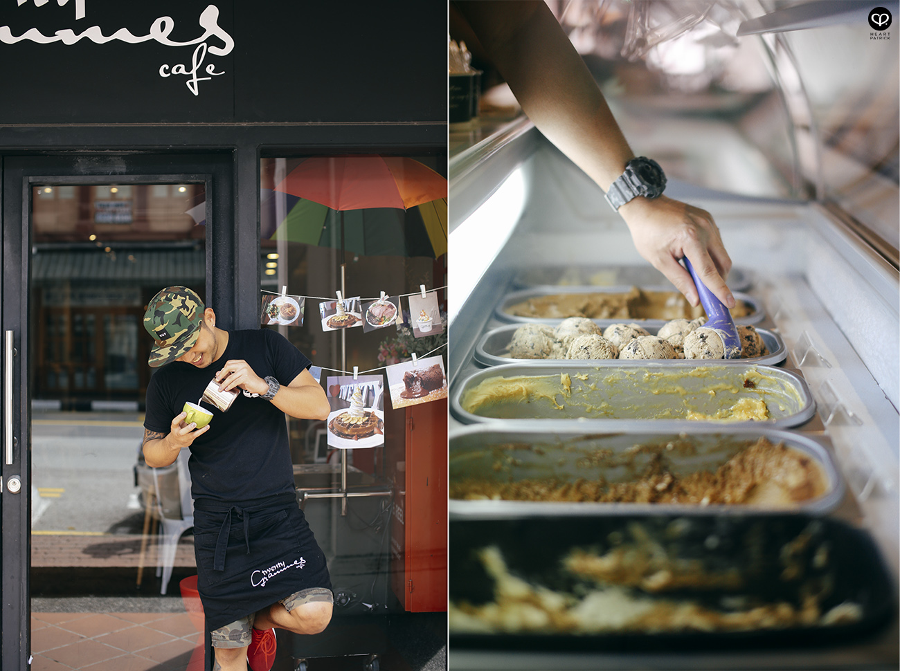 heartpatrick singapore caf� cafehopping dessert waffle twenty grammes