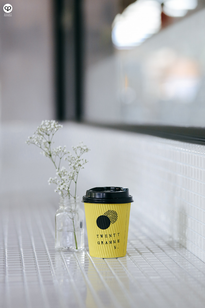 heartpatrick singapore caf� cafehopping ang mo kio interior design industrial space yellow coffee takeaway cup
