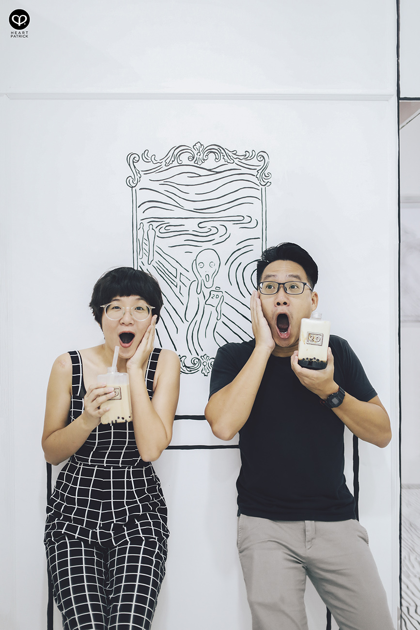 heartpatrick couple portraits photography 2D bubble tea caf� sunway geo