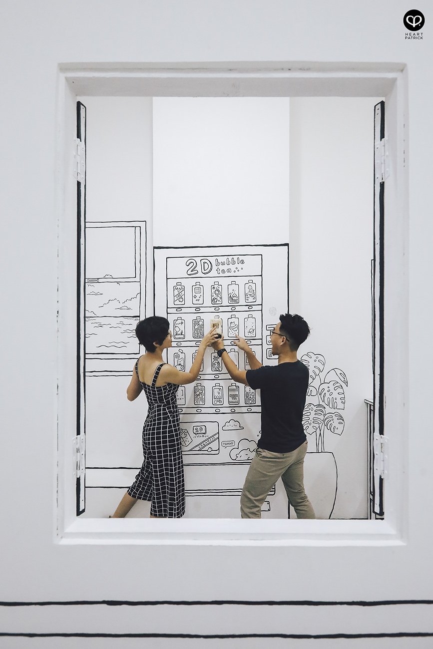 heartpatrick couple portraits photography 2D bubble tea caf� sunway geo