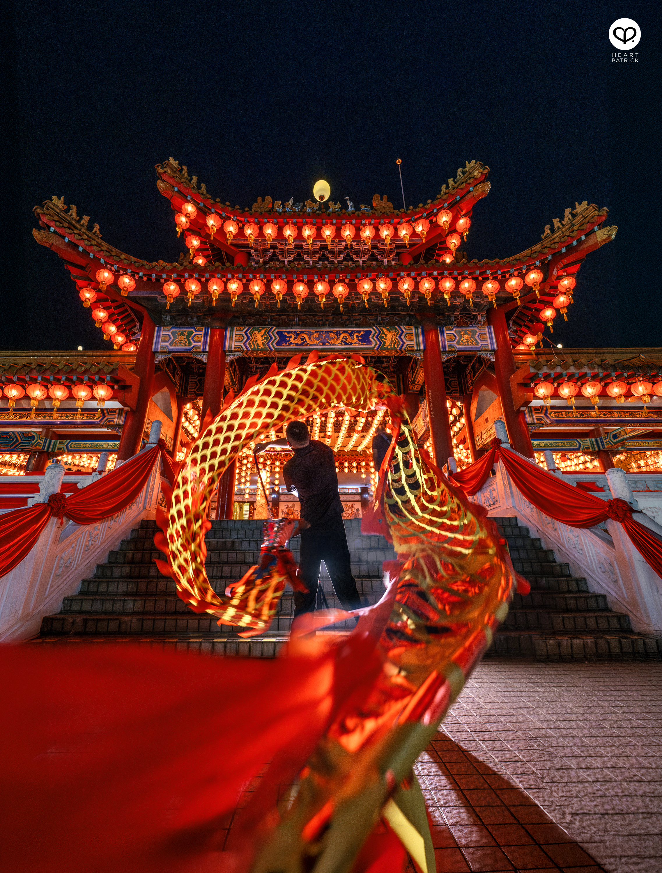 heartpatrick thean hou temple kuala lumpur chinese new year 2024