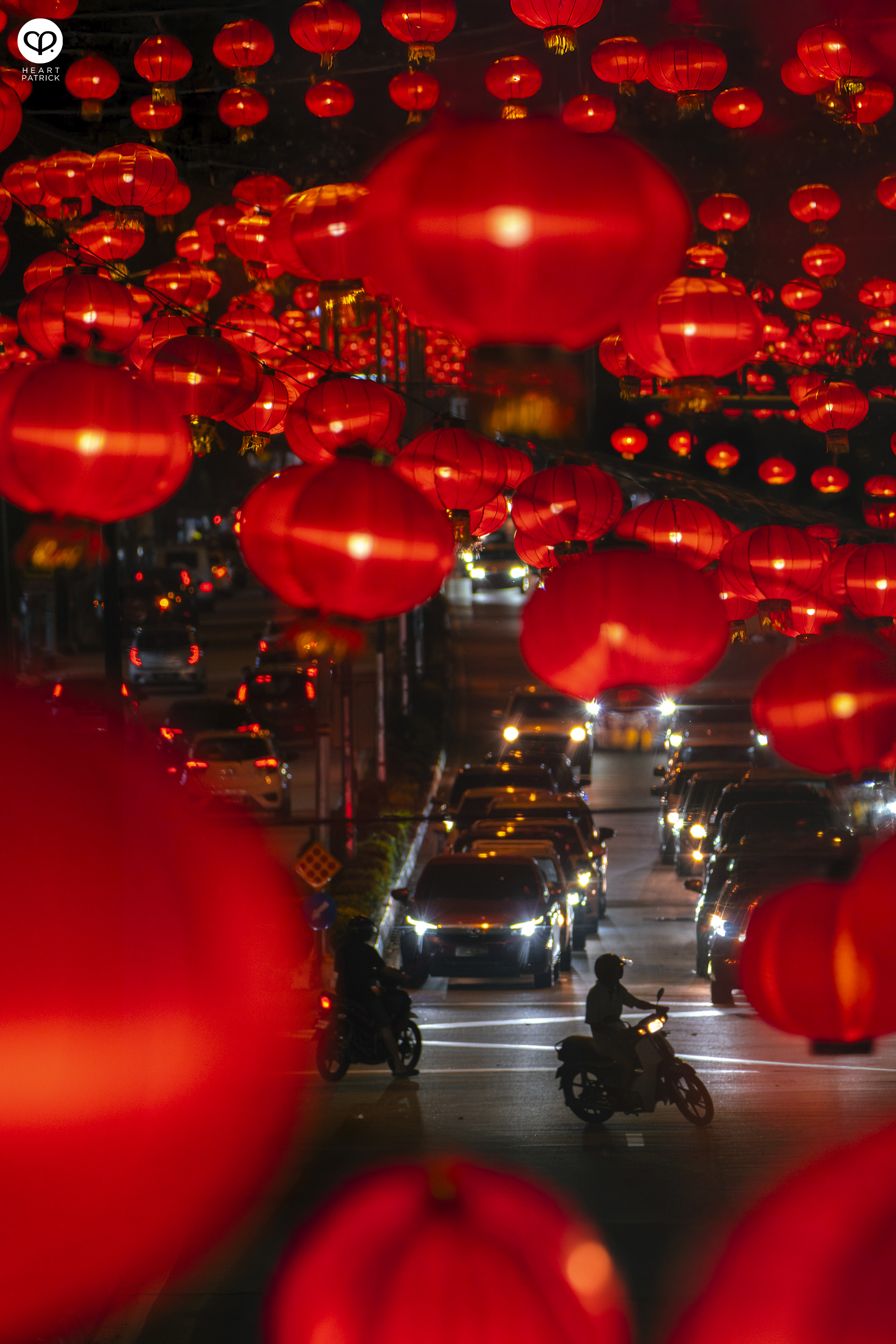 heartpatrick street heritage photography chinese new year 2025 butterworth malaysia raja uda lanterns