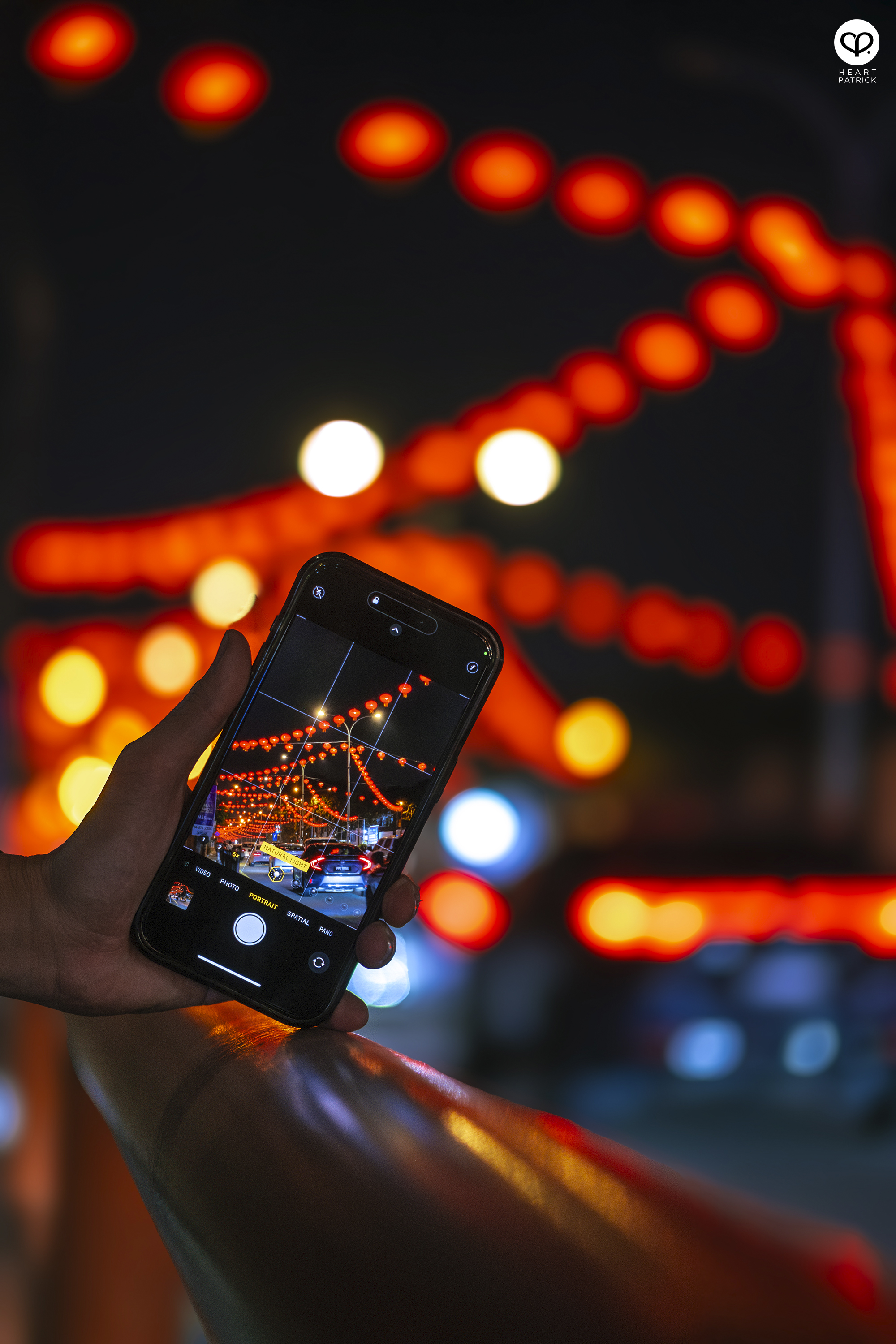 heartpatrick street heritage photography chinese new year 2025 butterworth malaysia raja uda lanterns