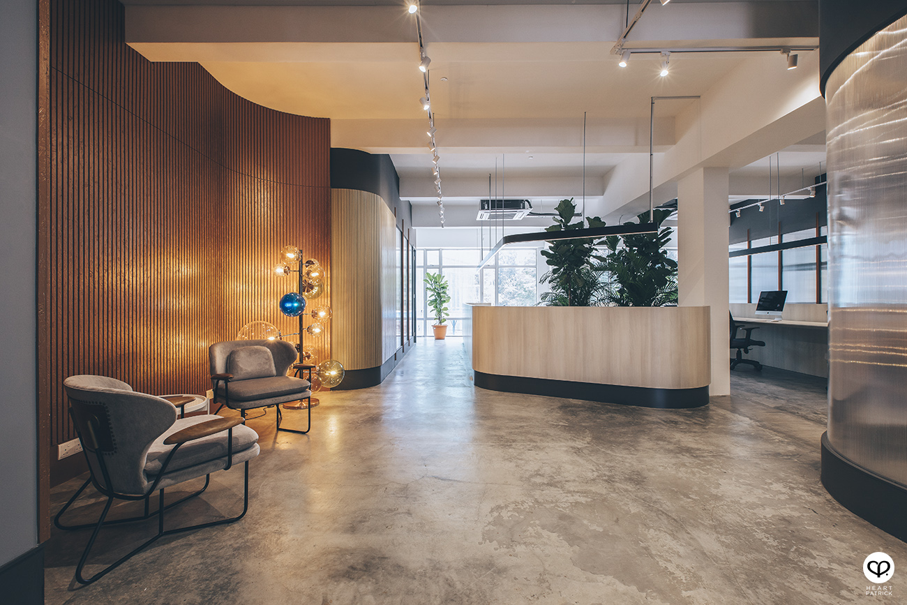 heartpatrick interior EOSH office S LAB interior design pulau melaka malacca