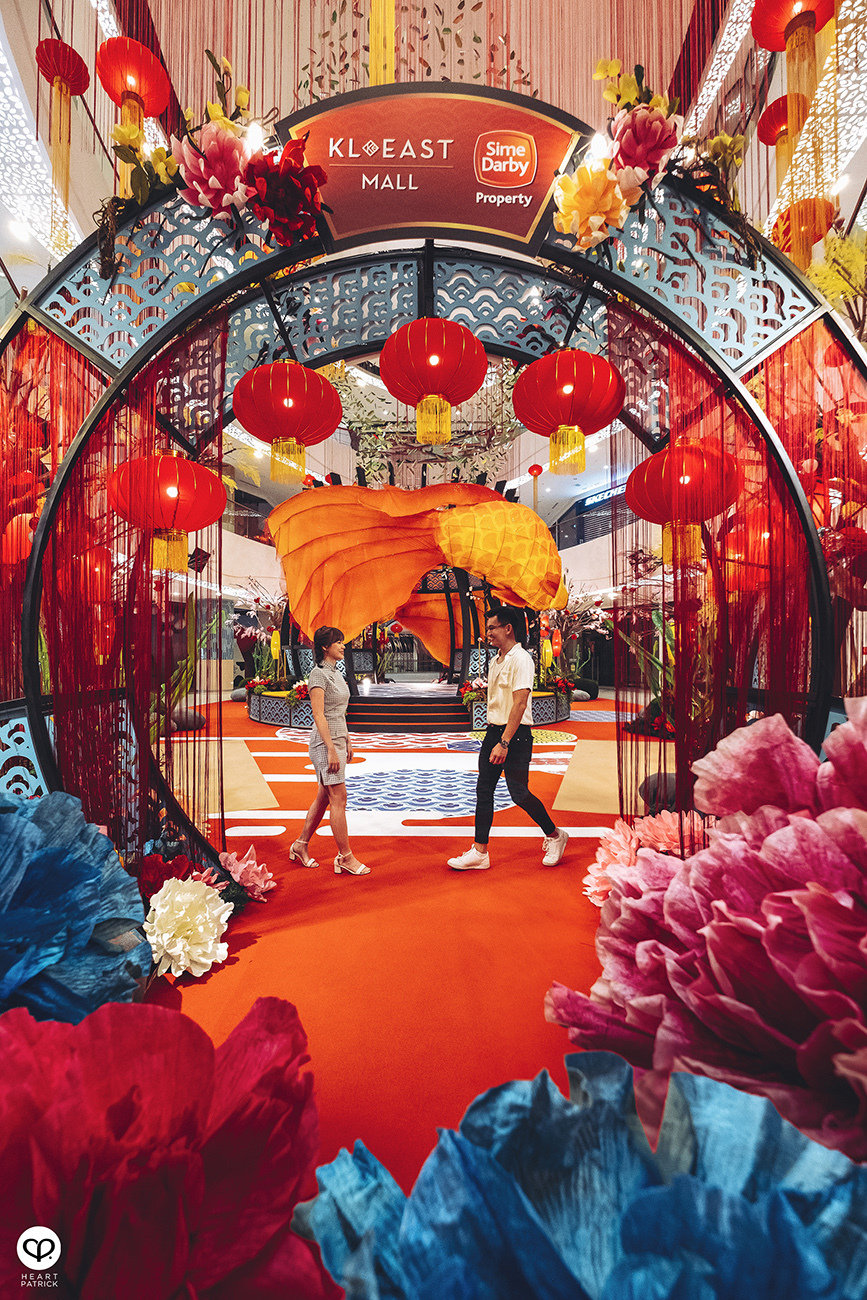 heartpatrick portraits urban exploring kl east mall chinese new year decorations 2021