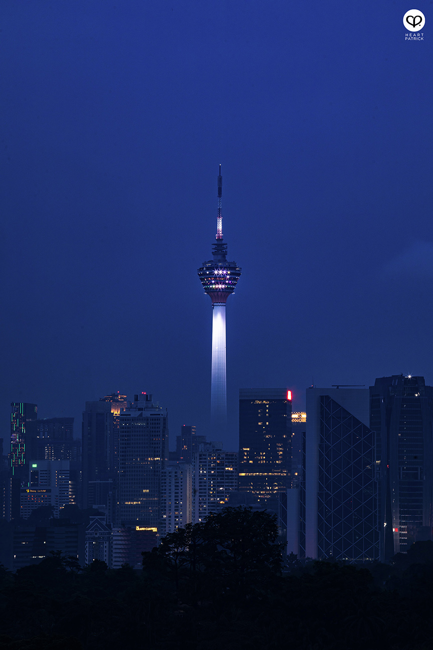 heartpatrick aerial urban exploring kl tower kuala lumpur malaysia dji mavic pro