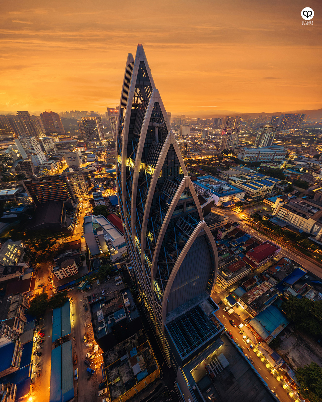 heartpatrick malaysia kuala lumpur architecture aerial photography MAIWP chow kit arkitek FAA