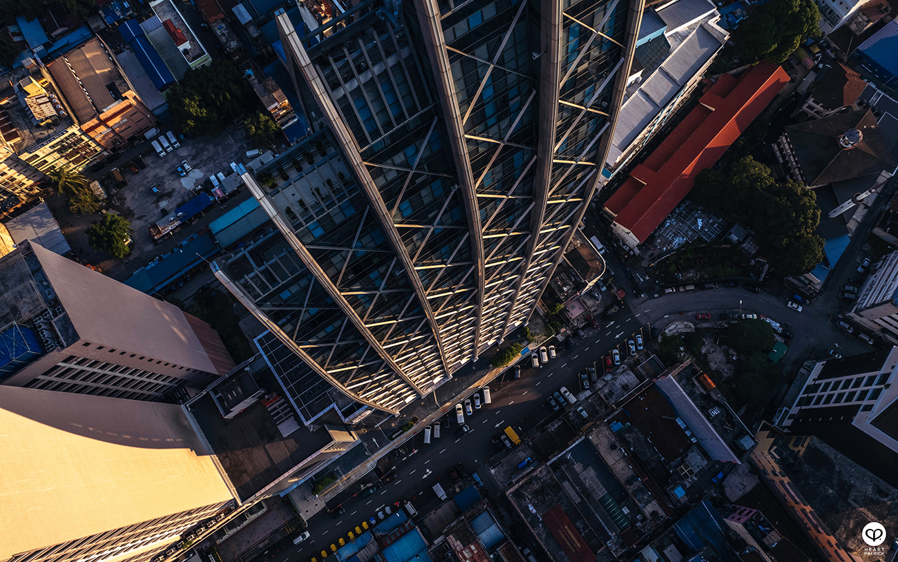 heartpatrick malaysia kuala lumpur architecture aerial photography MAIWP chow kit arkitek FAA