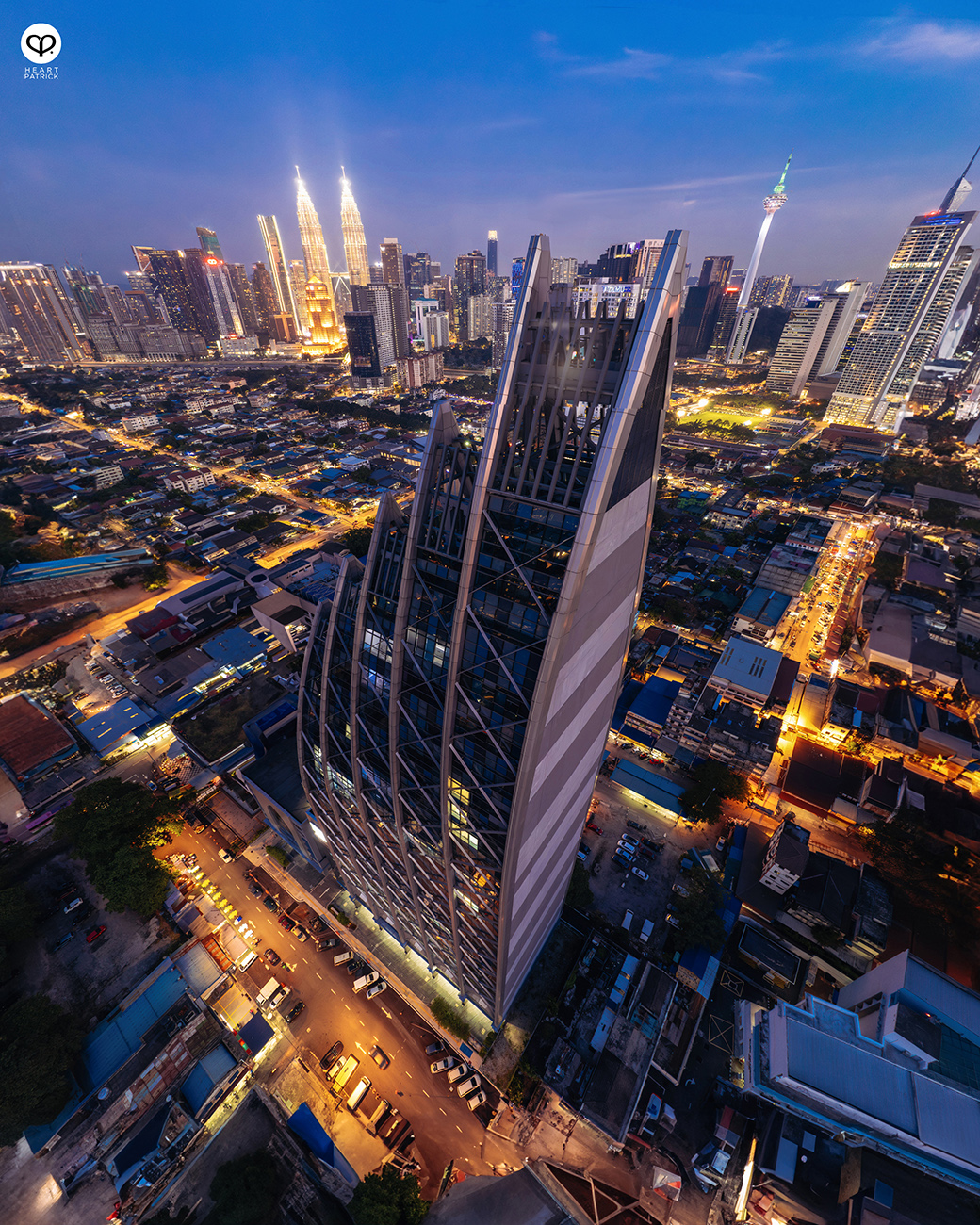 heartpatrick malaysia kuala lumpur architecture aerial photography MAIWP chow kit arkitek FAA