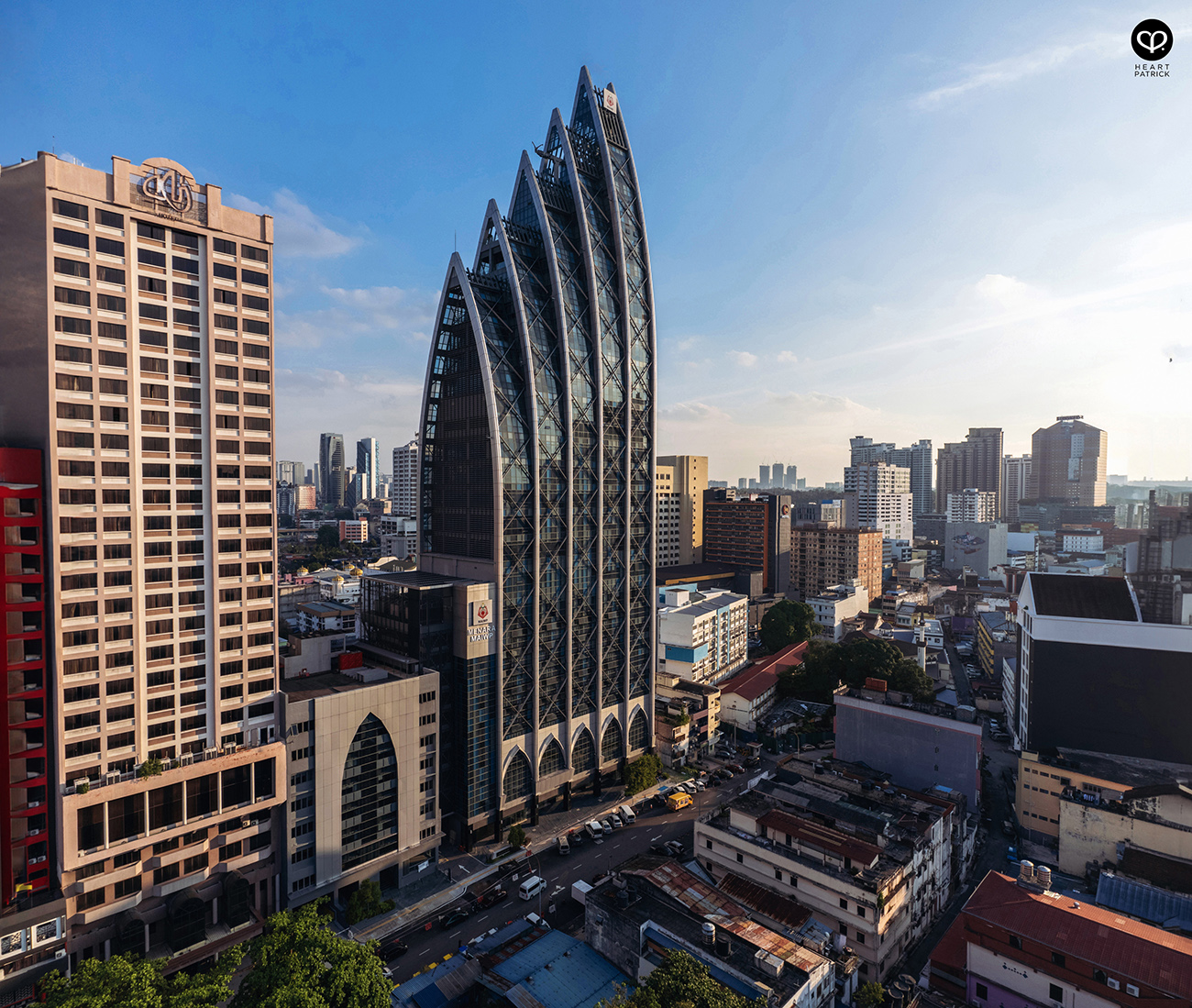 heartpatrick malaysia kuala lumpur architecture aerial photography MAIWP chow kit arkitek FAA