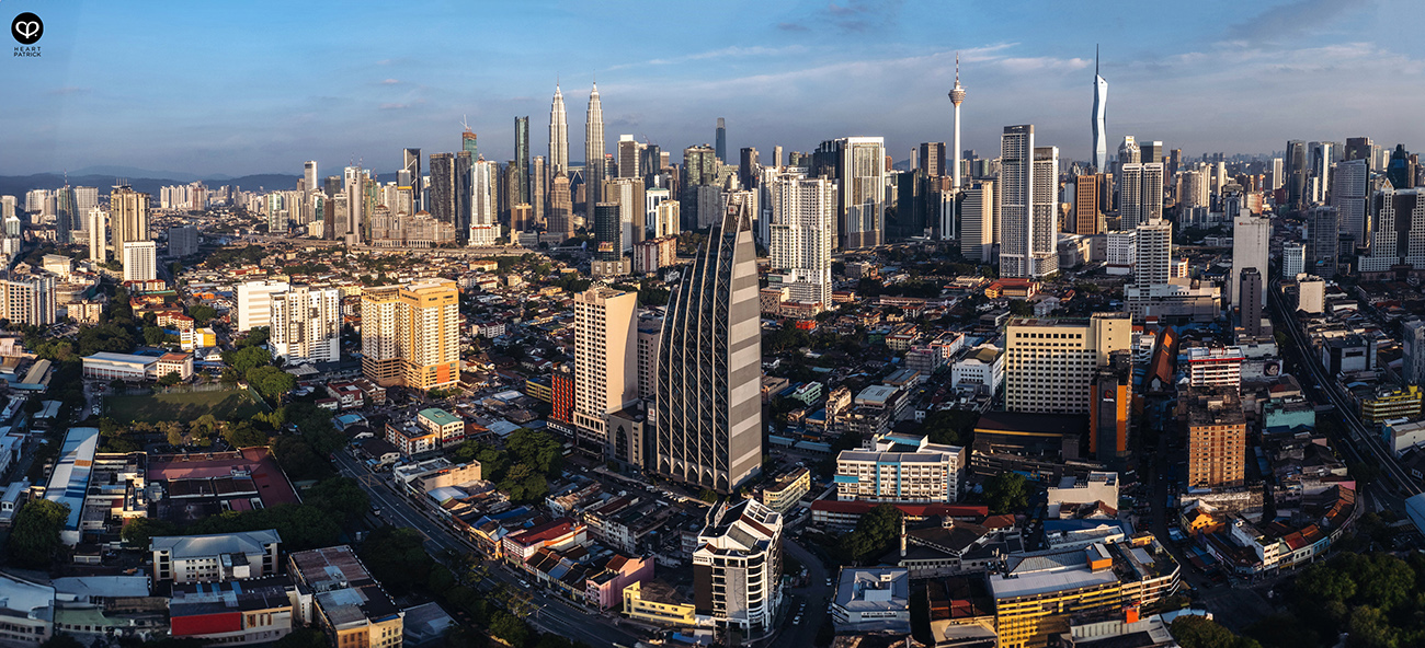 heartpatrick malaysia kuala lumpur architecture aerial photography MAIWP chow kit arkitek FAA