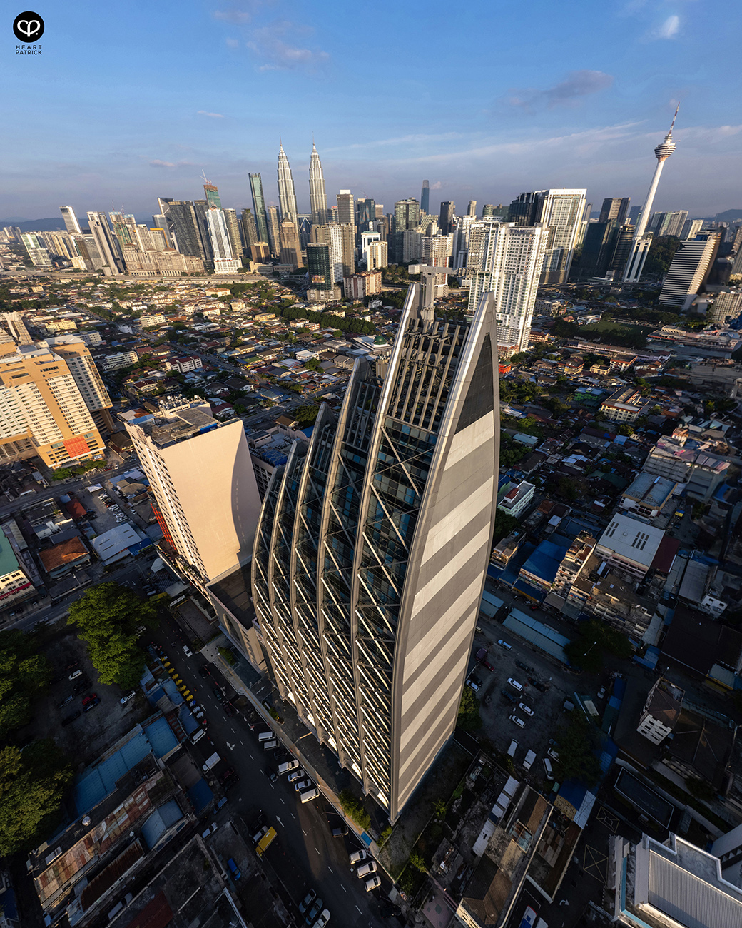 heartpatrick malaysia kuala lumpur architecture aerial photography MAIWP chow kit arkitek FAA