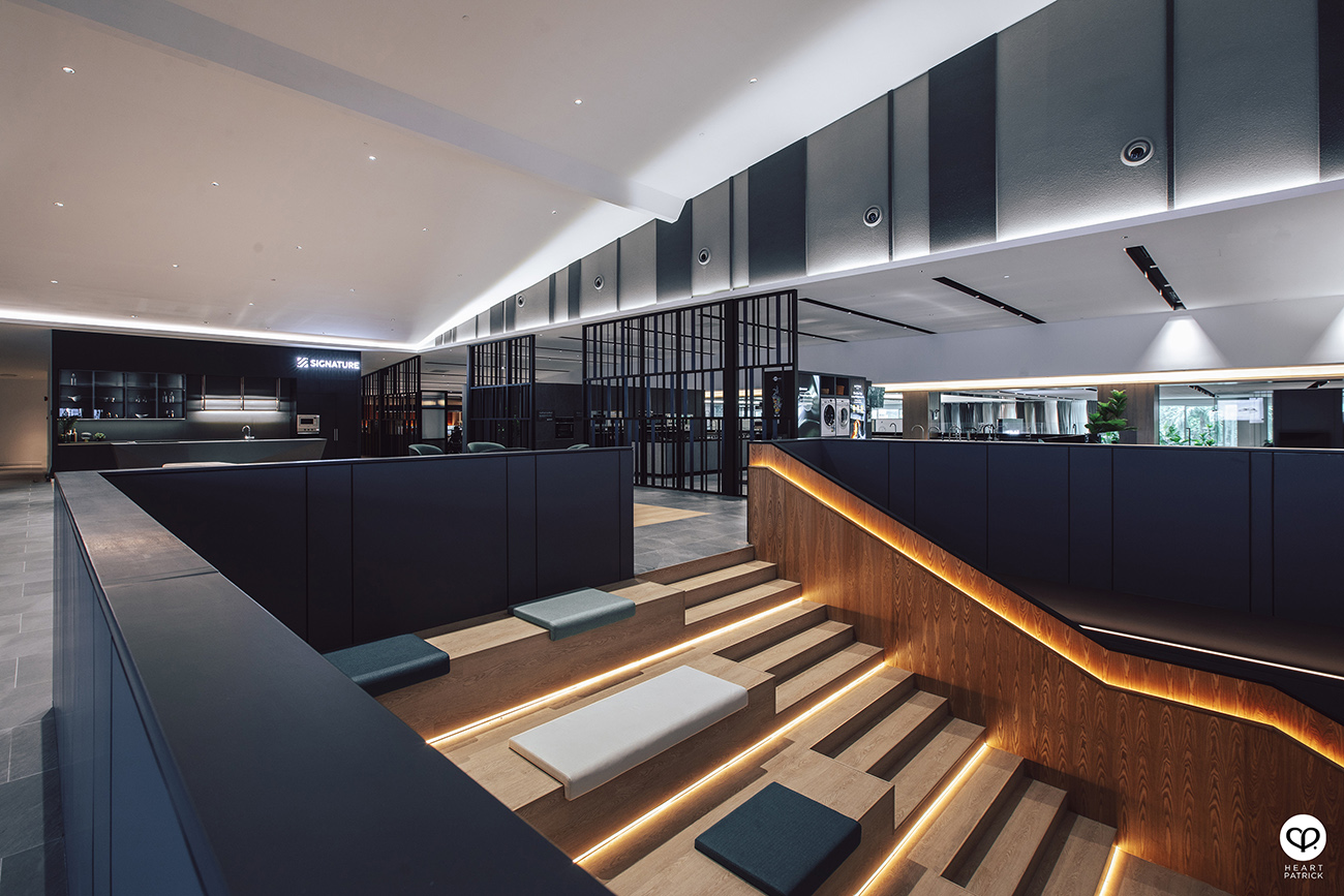 heartpatrick interior photography signature kitchen flagship kota damansara matthew lim associates MLA