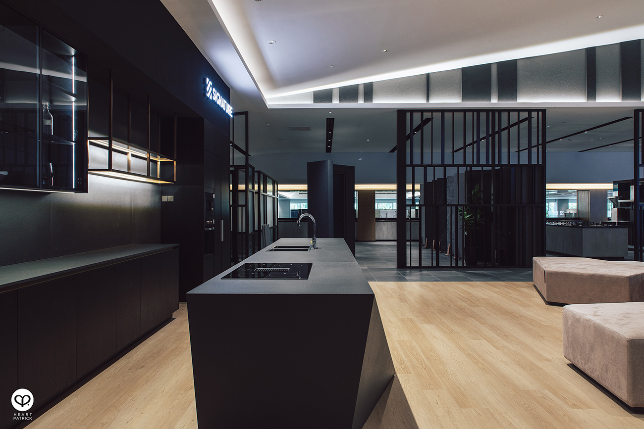 heartpatrick interior photography signature kitchen flagship kota damansara matthew lim associates MLA