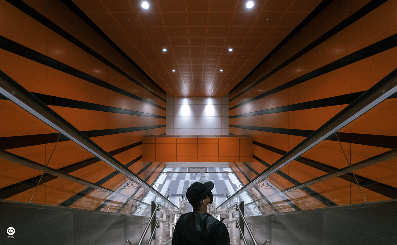 heartpatrick architecture interior photography mrt station putrajaya line highlights