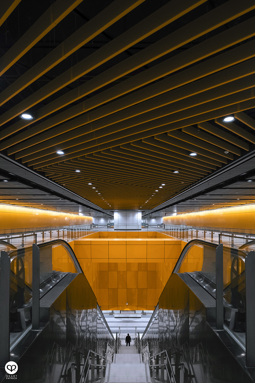 heartpatrick architecture interior photography mrt station putrajaya line highlights