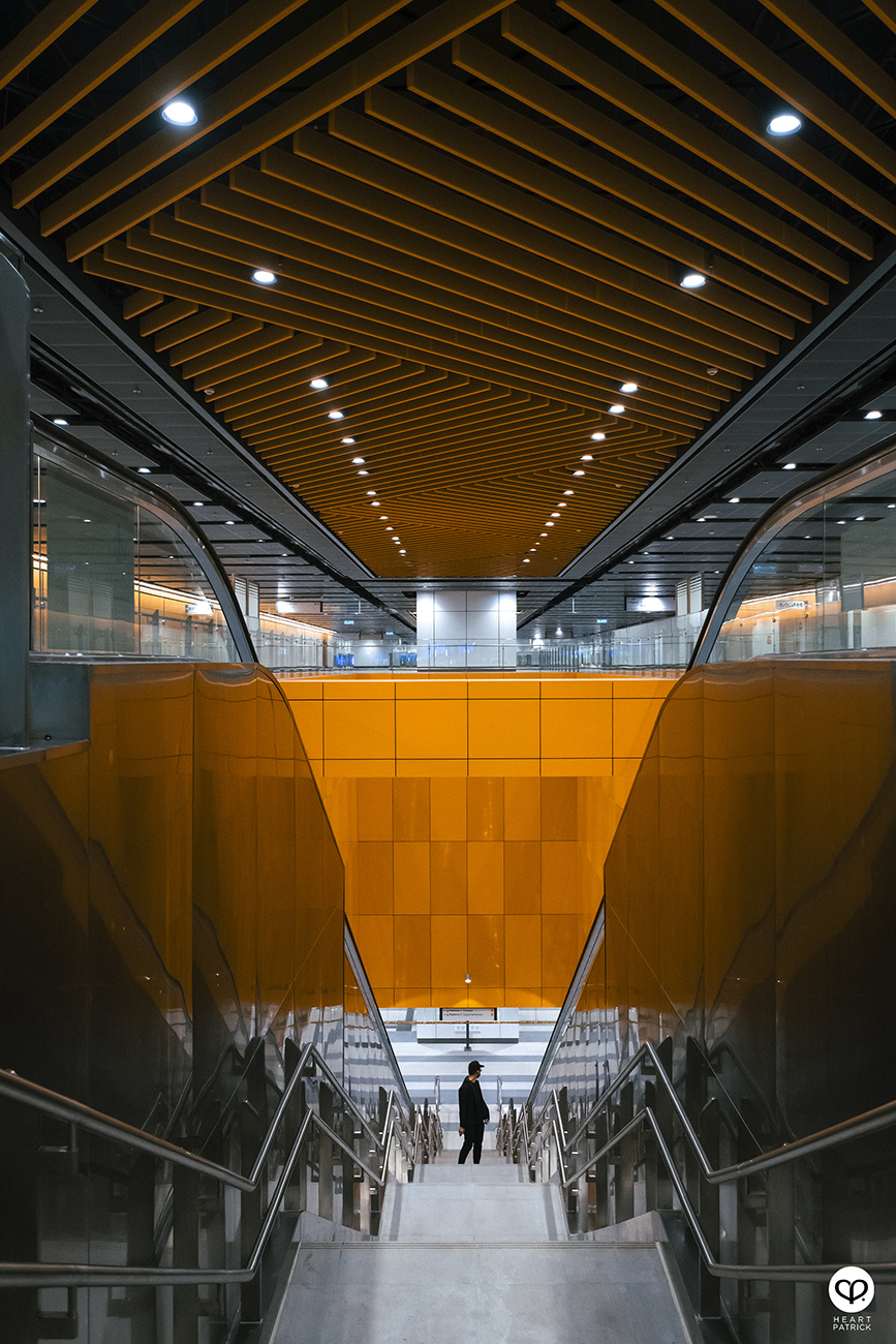 heartpatrick architecture interior photography mrt station putrajaya line highlights
