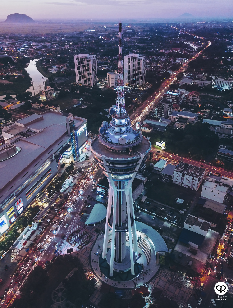 heartpatrick aerial photography drone dji mavic pro tangkak urban heritage johor malaysia