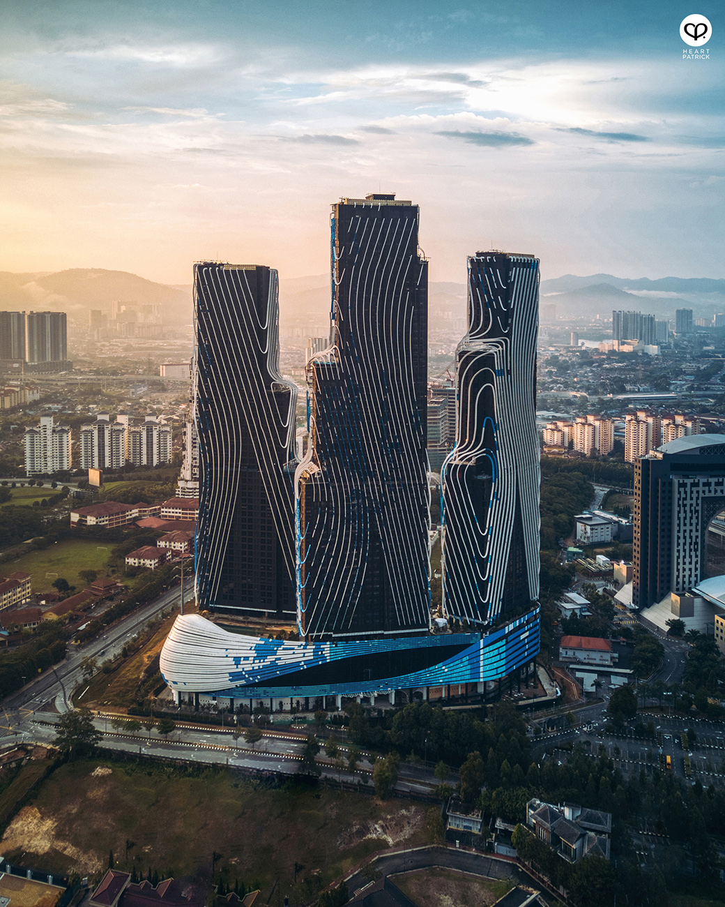 heartpatrick architecture aerial photography arte mont kiara nusmetro